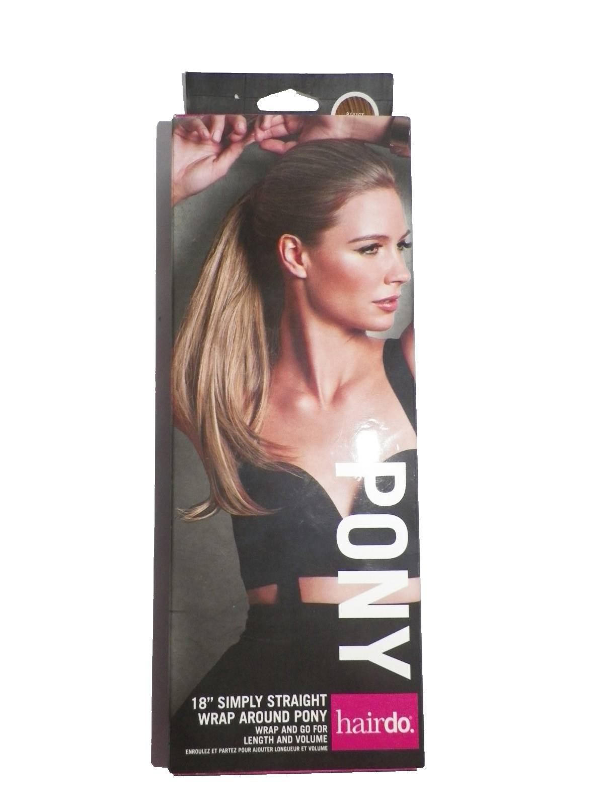 Hairdo 18″ Dark Blonde Simply Straight Pony Tail Buttered Toast R1416T