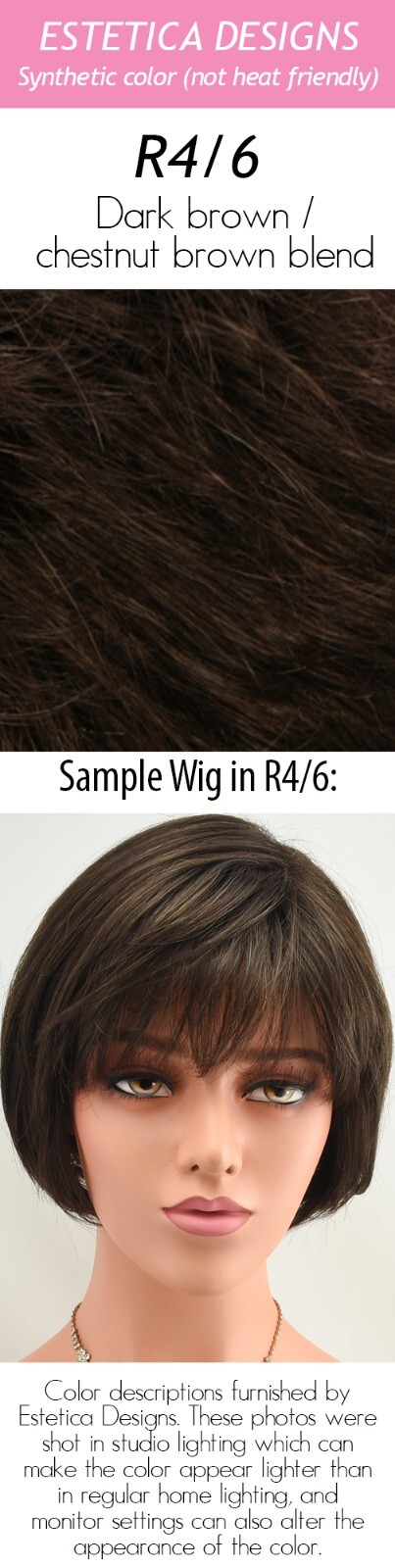 SOMERS Wig by ESTETICA, ALL COLORS Lace Front + Ctr Mono Part, Heat-Friendly NEW