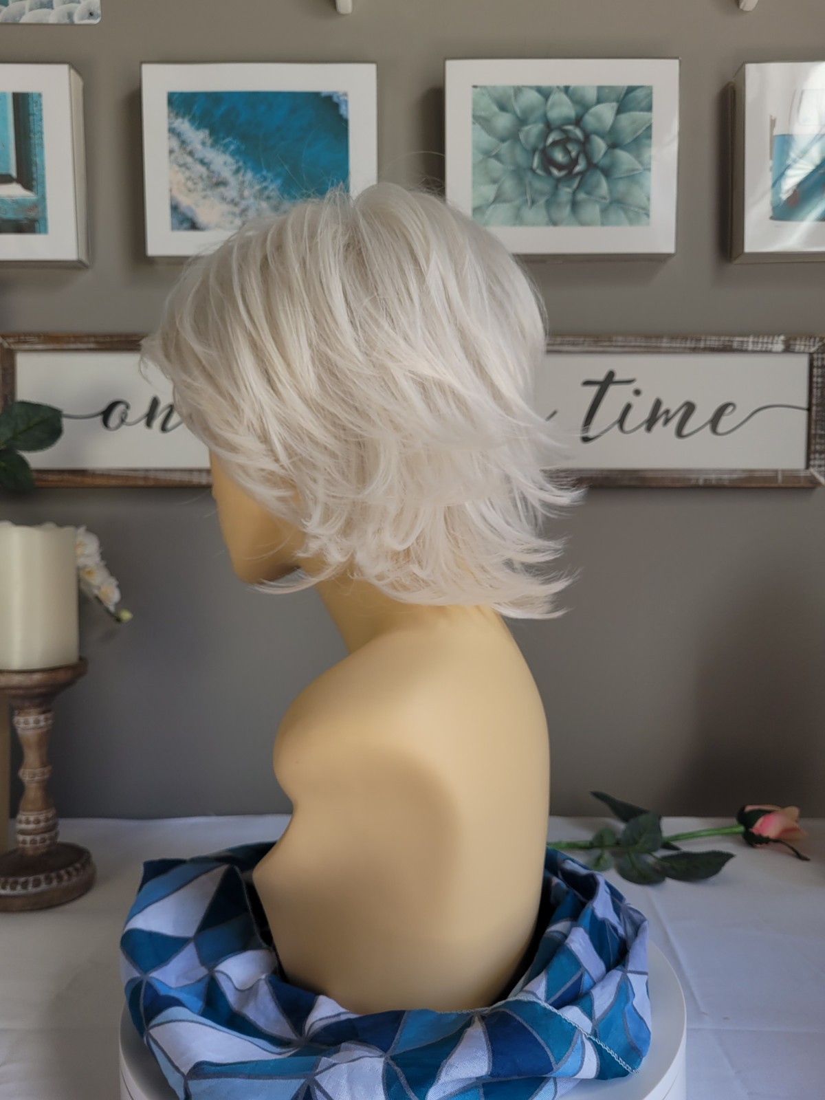 RAZOR CUT SHAG🔥 | TressAllure | Color 1001 – White | SEXY WIG | Big Volume
