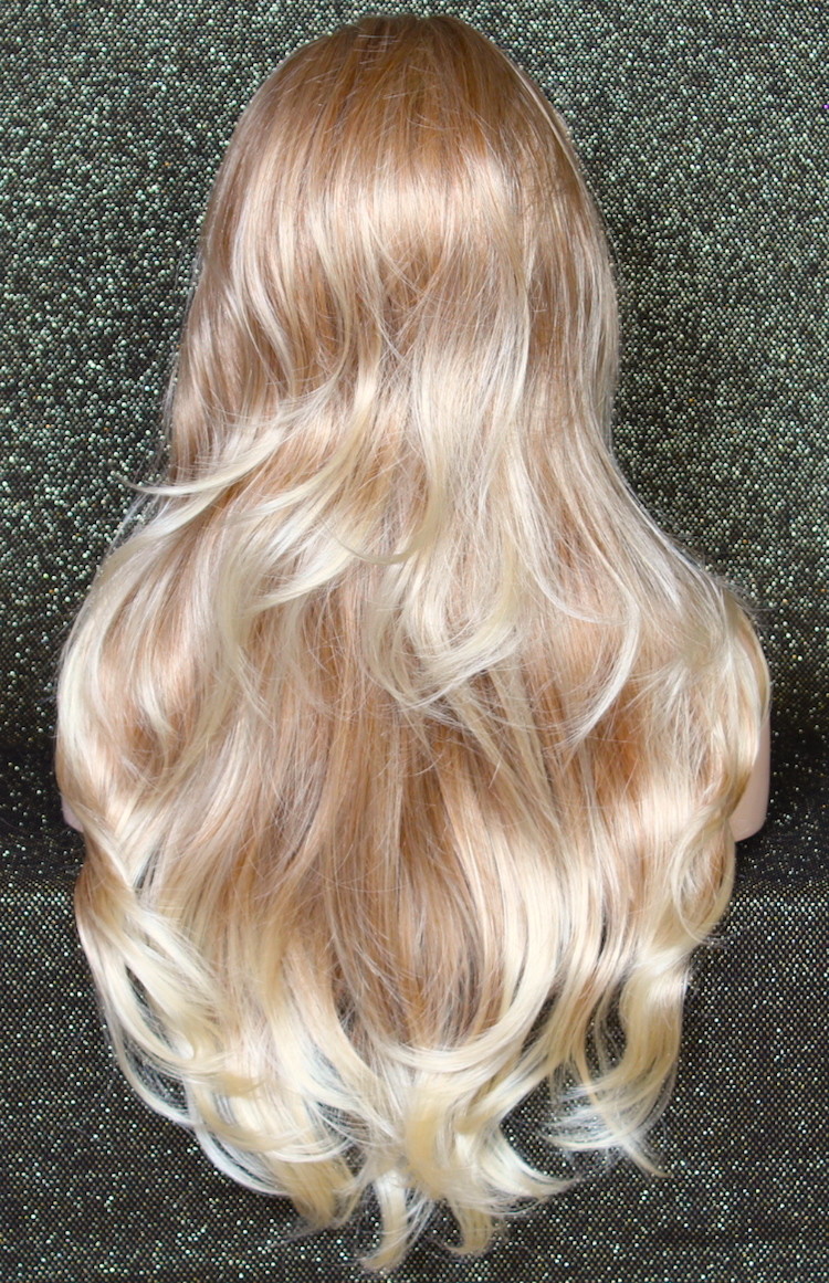 Luscious Layered extra long fox Strawberry Blonde mix WIG WAAH 27T613
