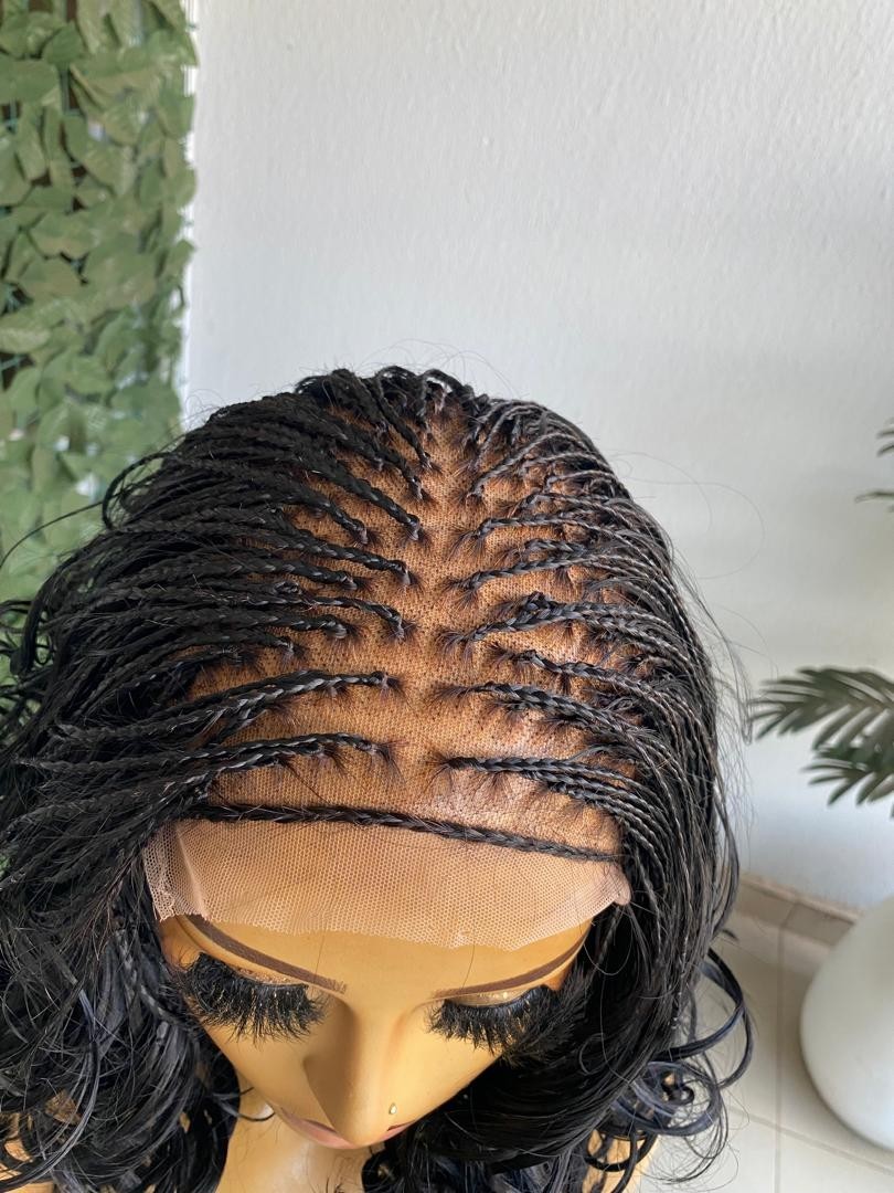 Short Spiral Human Hair Short Unit With Baby Hair