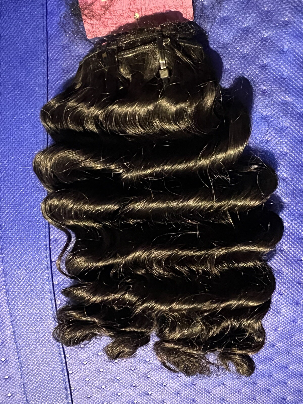 IDN BEAUTY Genius Weft Deep Wave HumanHair Clip In Hair Extension 14in 7pcs 100g