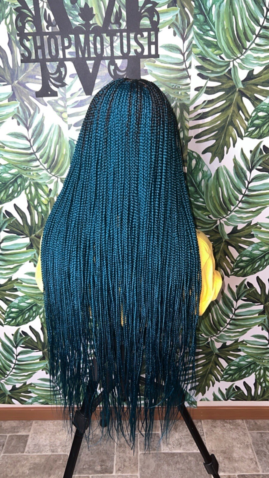 Small Size Knotless Box Braided Wig,Box Braid Wig, Knotless Braids,Lace Braids