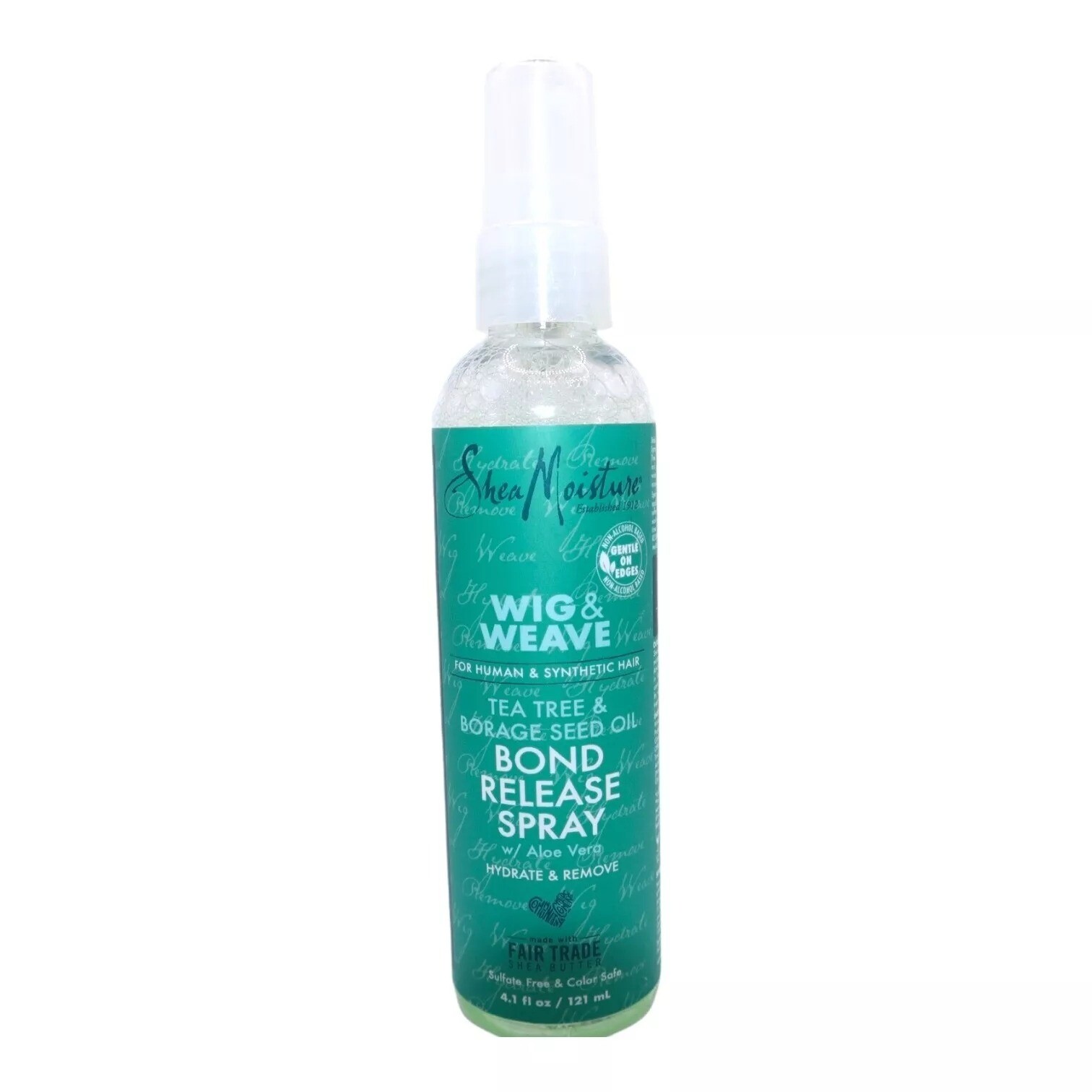 Shea Moisture Wig & Weave Bond Release Spray with Aloe 4.1 oz NEW