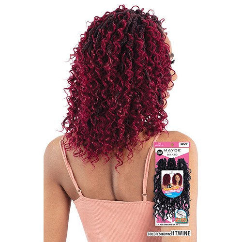 Mayde 3X Deep Curly Boho Loc 10″
