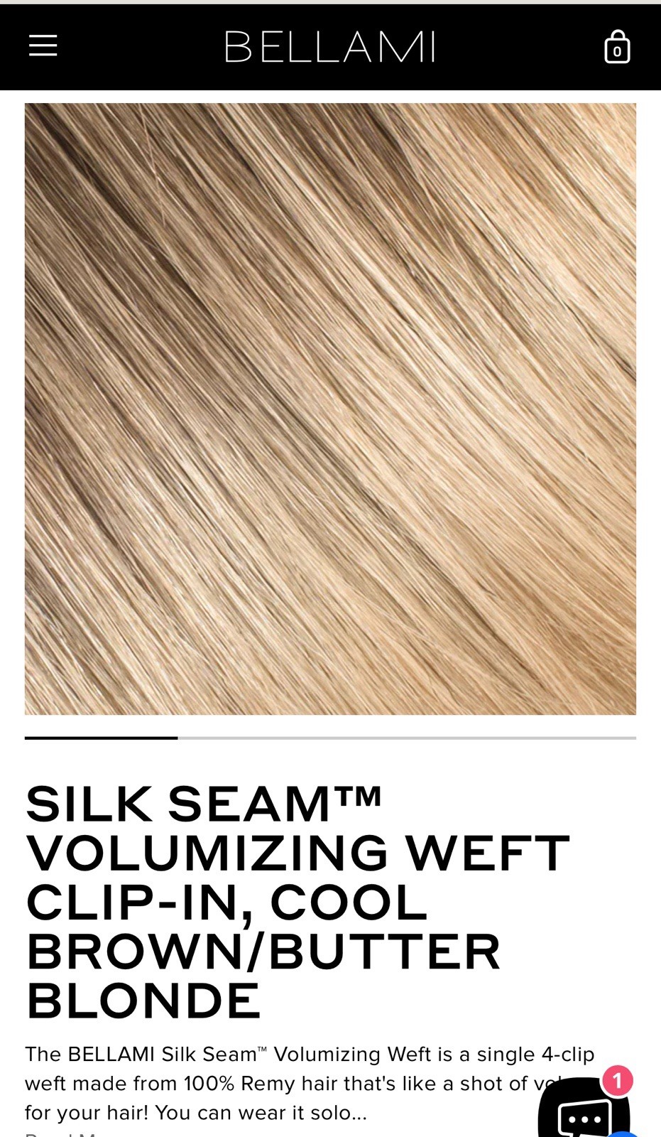 SILKSEAM VOLUMIZER WEFT 20in