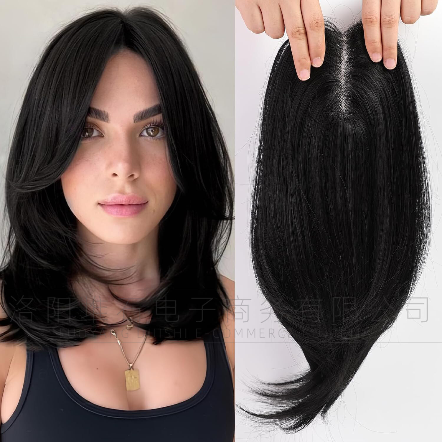 Hair Toppers for Women as Human Toppers Hair Pieces for Women with Thinning Hair