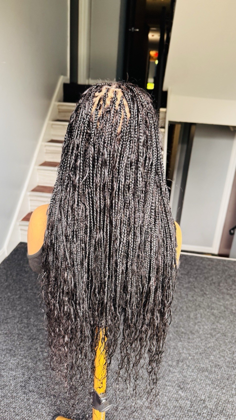 Extension With 100% Human Hair For 360 Frontal And Boho Ready To Ship