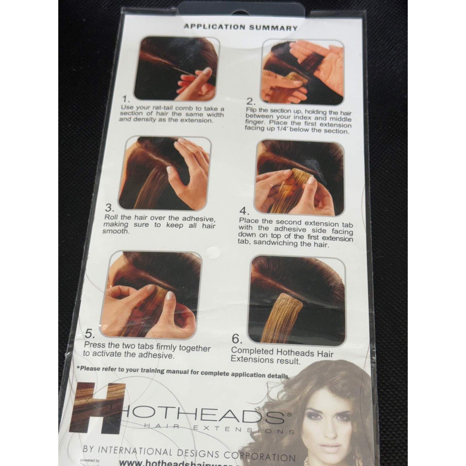 Hotheads Hair Extensions Body Wave 14-16 Inch Color 5 Medium Brown 20pc Pack