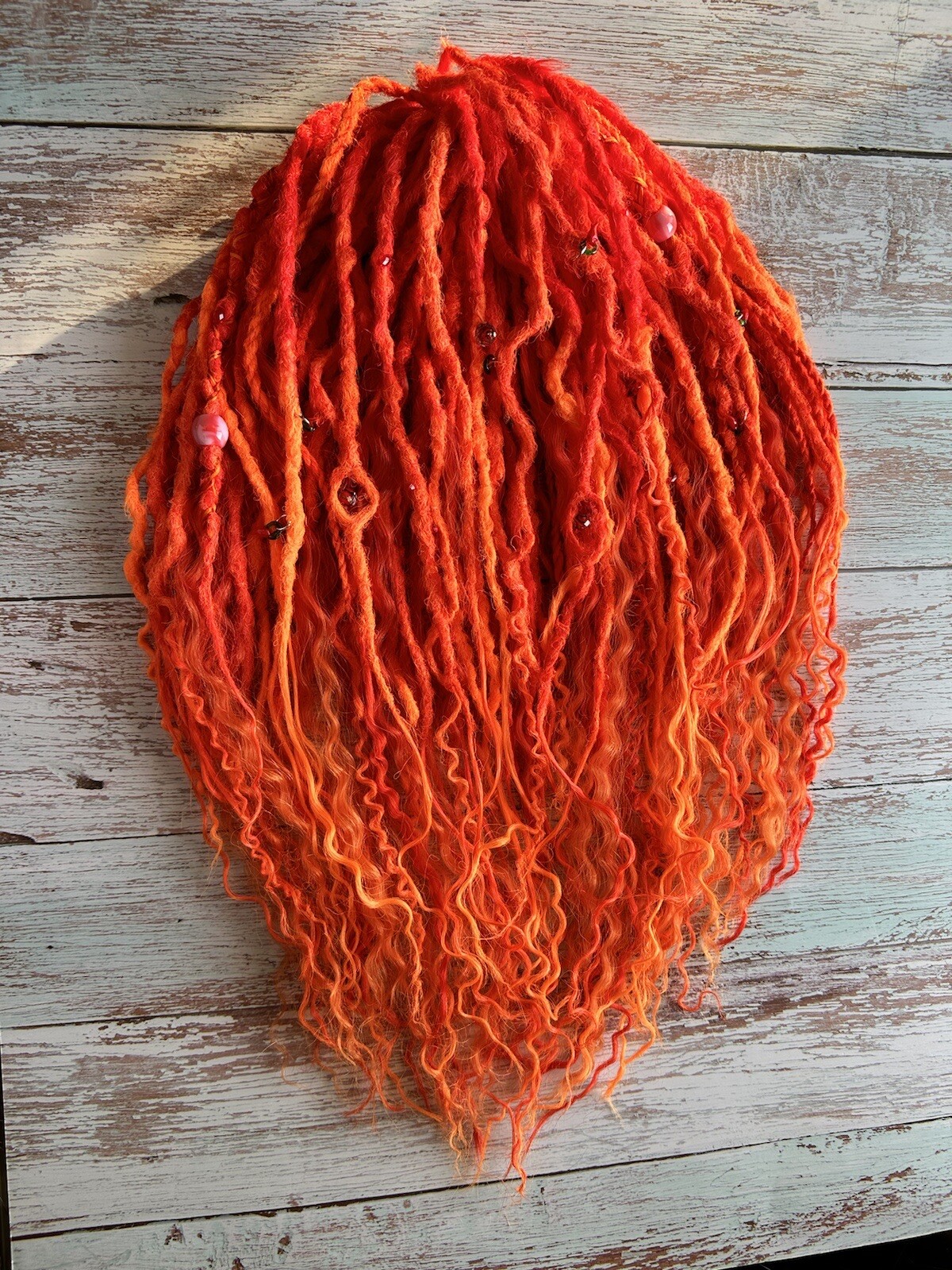 Dreadlock curls 54 DE synthetic dreads, 108 ends