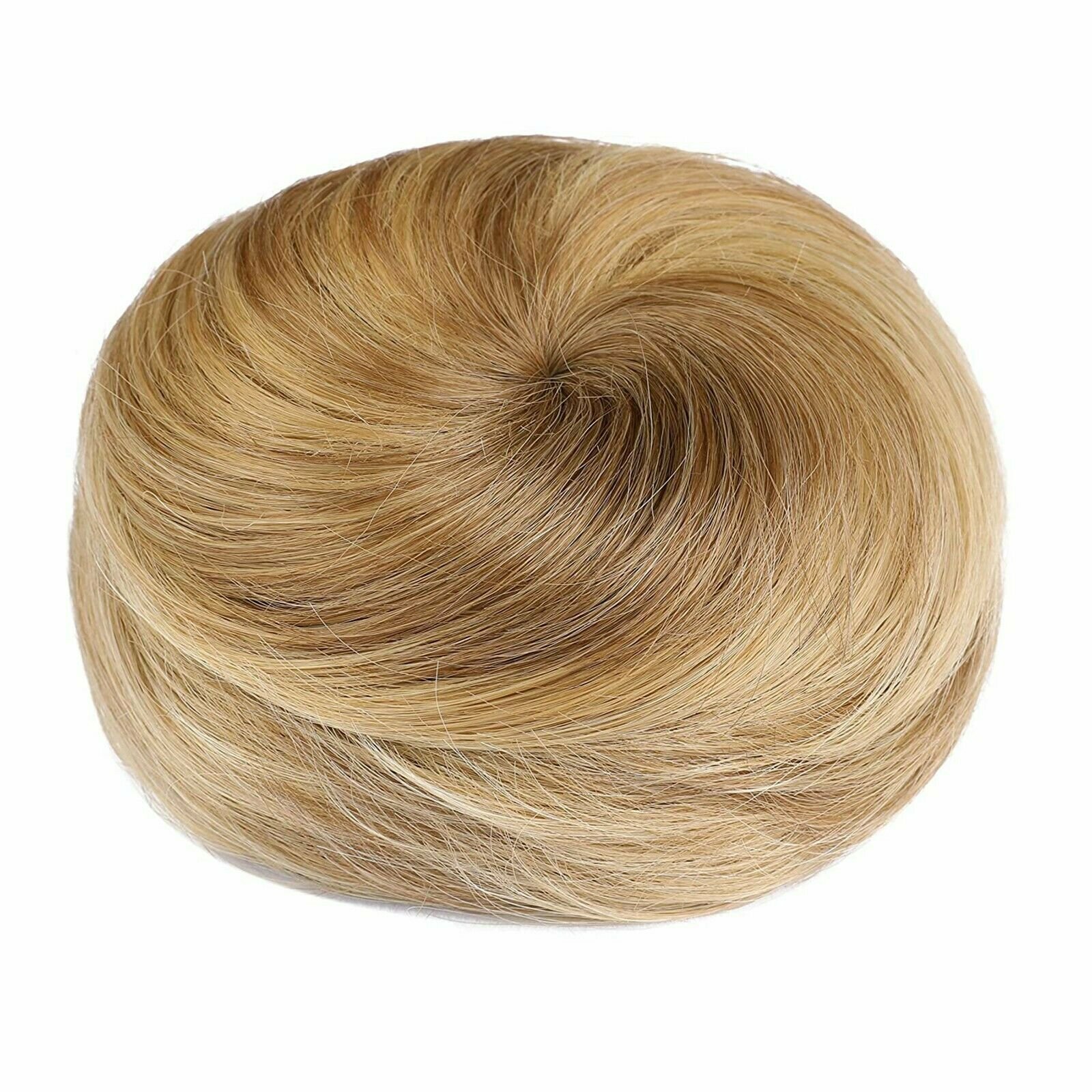 Clip On Instant Man Bun – Synthetic Hair Extension – Funny Gag Gift