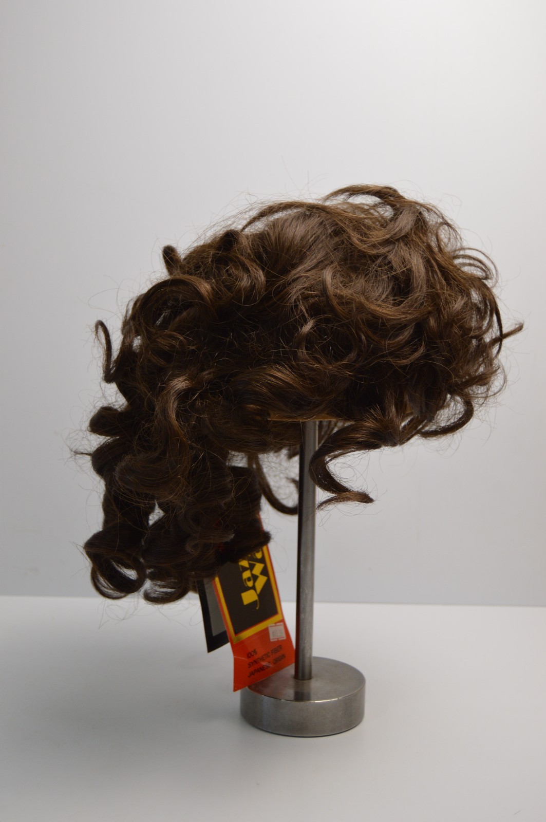 Vintage Jazz Wave Synthetic Fiber Japanese Origin Wig Curls Halloween NWT