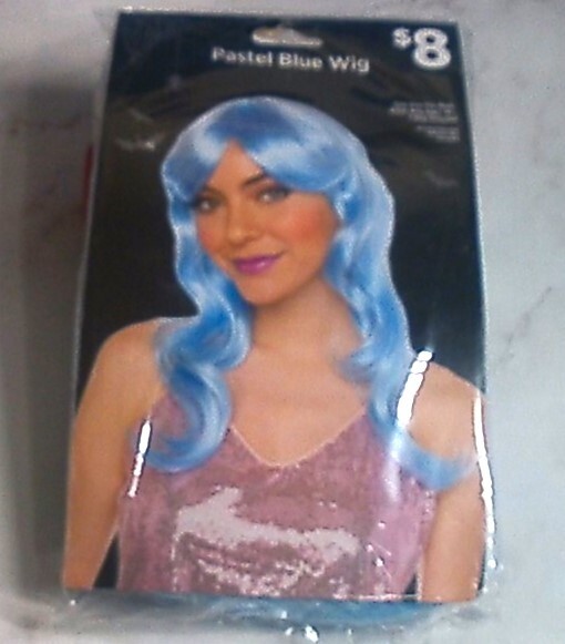 Pastel Blue Wig – One Size Fits Most – Ages 14+
