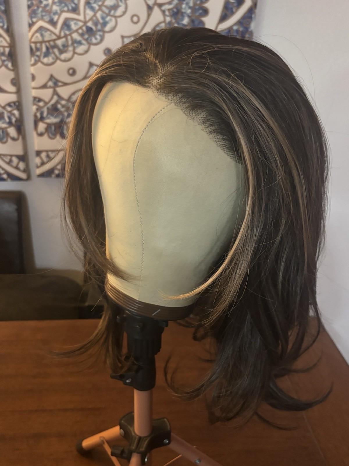 Lace Front Free Part Sassy Misfits Synthetic Heat Safe Beautiful Brunette Wig