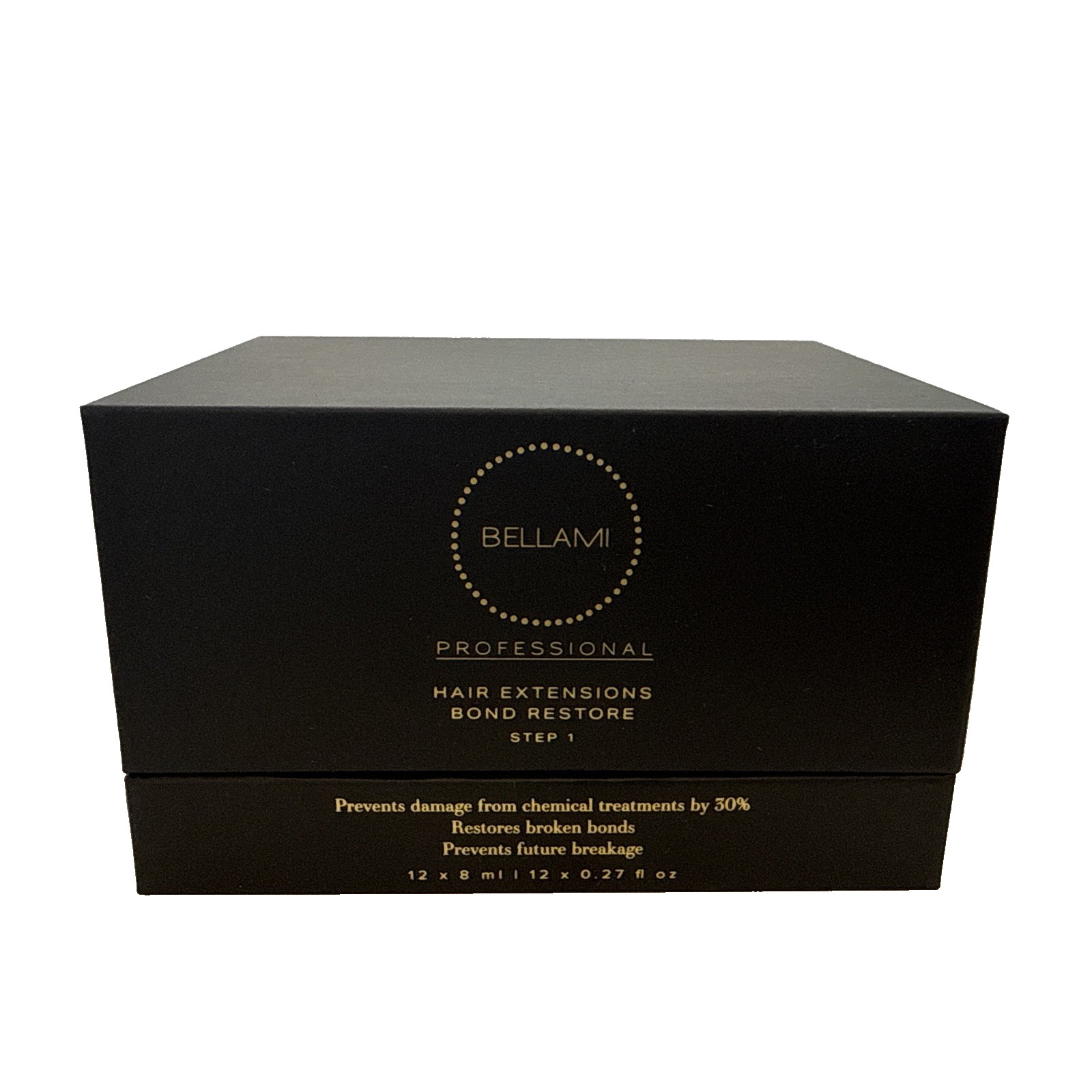 BELLAMI Professional Hair Extension Bond Restore Step 1 Case Of 12 X 8ml Bottles