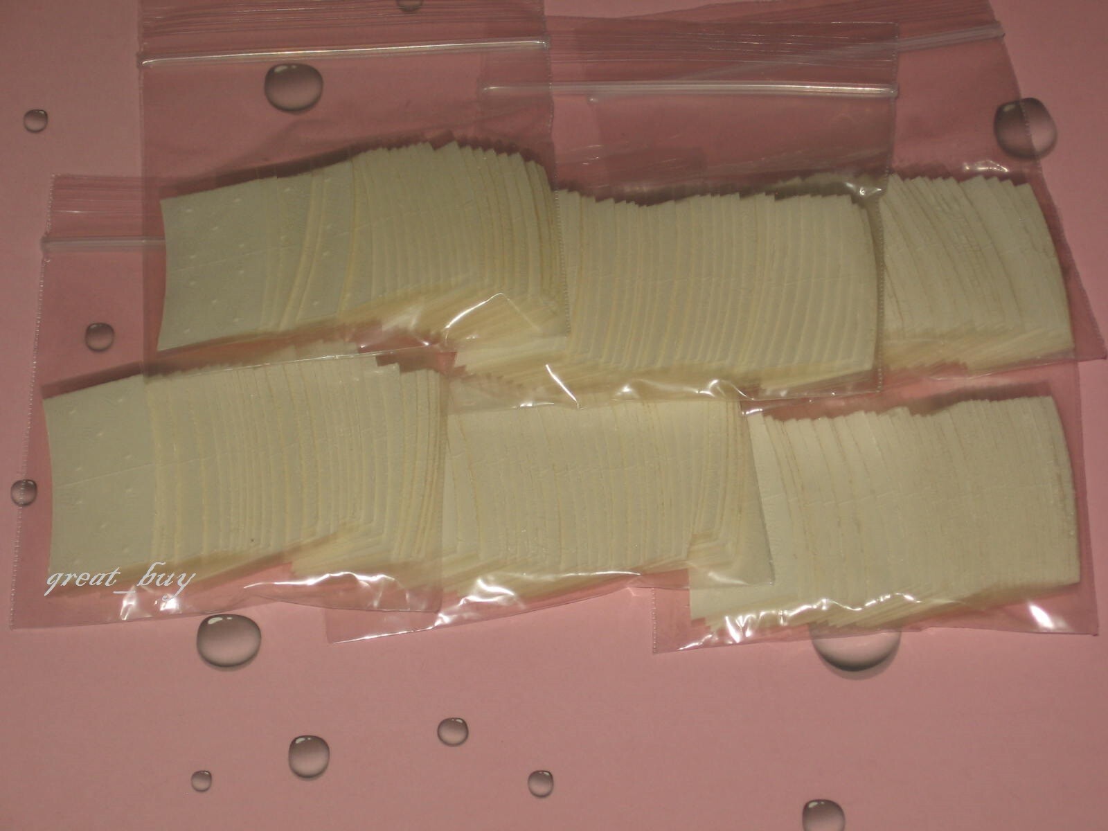 Air-Flex Bonding Adhesive 3/4″ X 1 1/2″ Mini-C Contour 216 Pcs Tape~Wigs&Toupee.