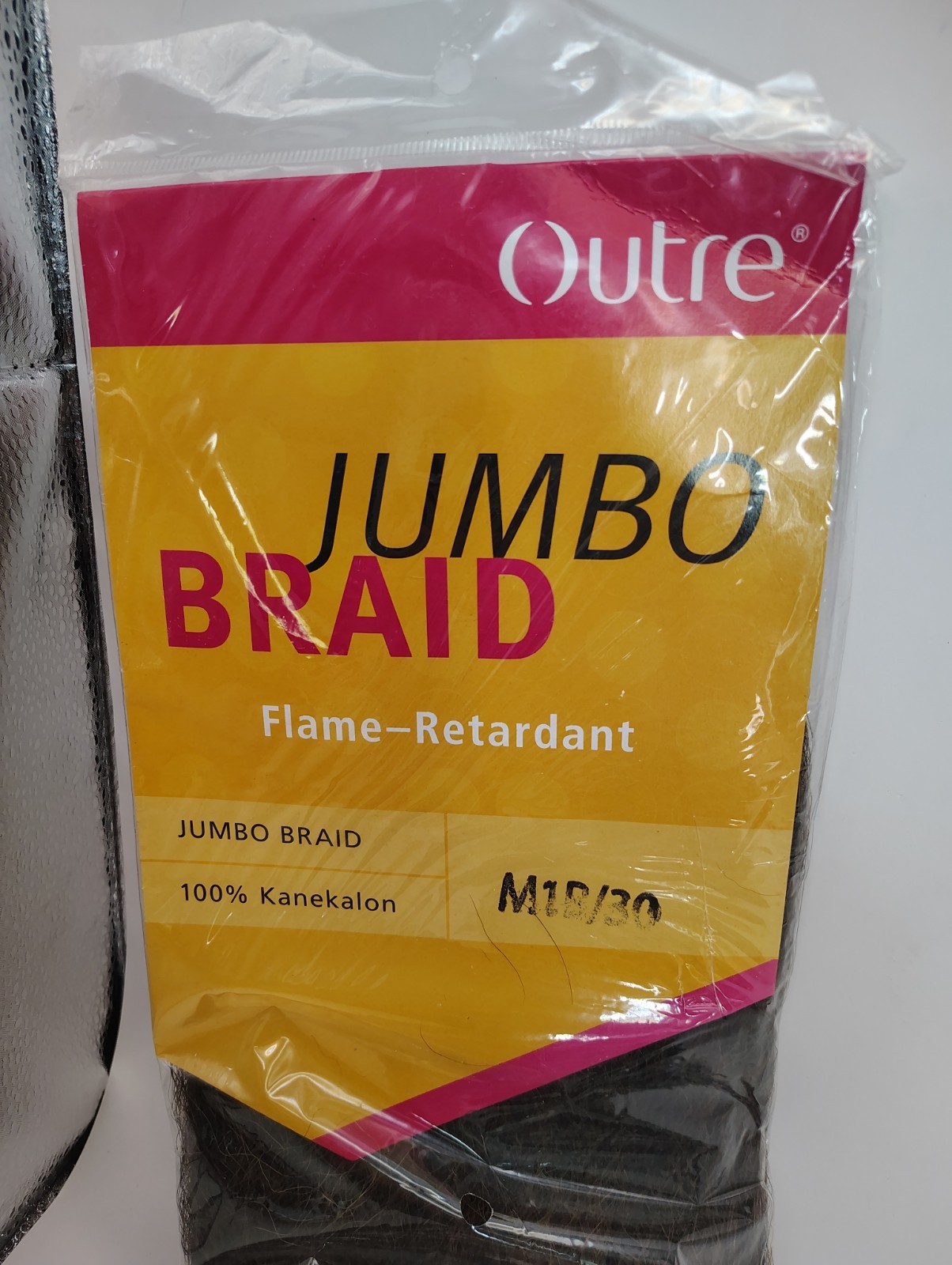 Outre Jumbo Braid Kanekalon Hair M1B/30 Set Of 2 Flame Retardant