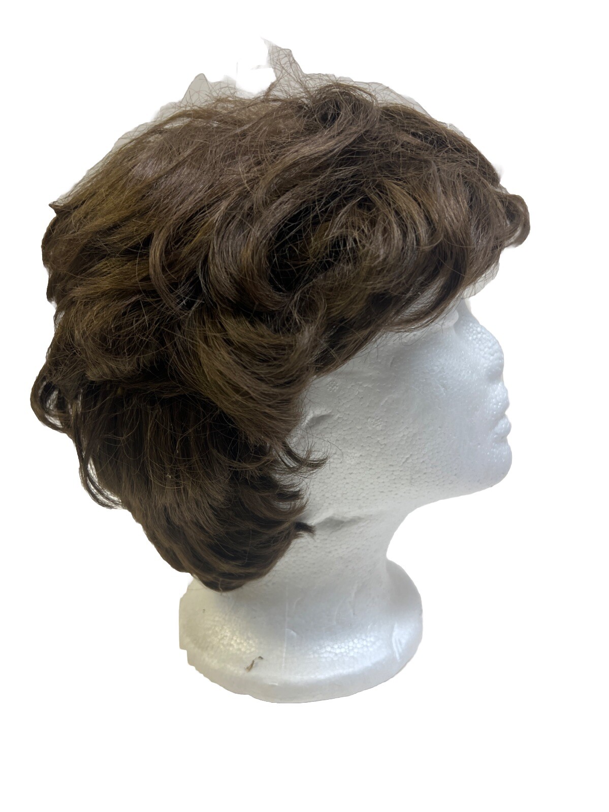 Elura Full Wig Short Brown 100% Mod Acrylic Fiber from USA Made In Korea