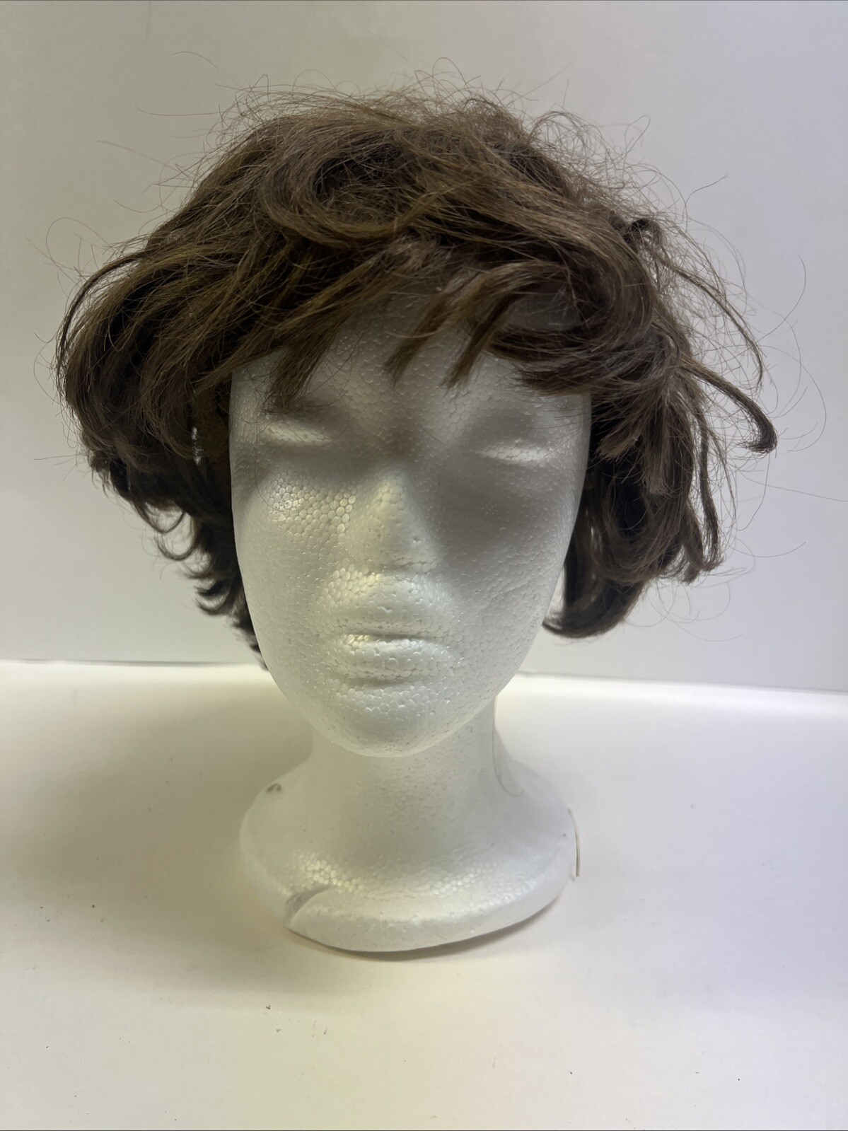 Elura Full Wig Short Brown 100% Mod Acrylic Fiber from USA Made In Korea