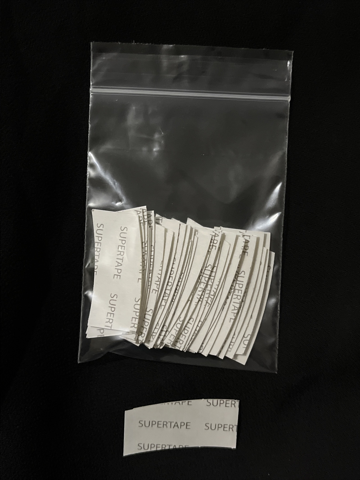 SUPERTAPE MINI ” C ” CONTOUR HAIRPIECE TAPE ( 36 STRIPS ) ~ LACE FRONT WIGS.