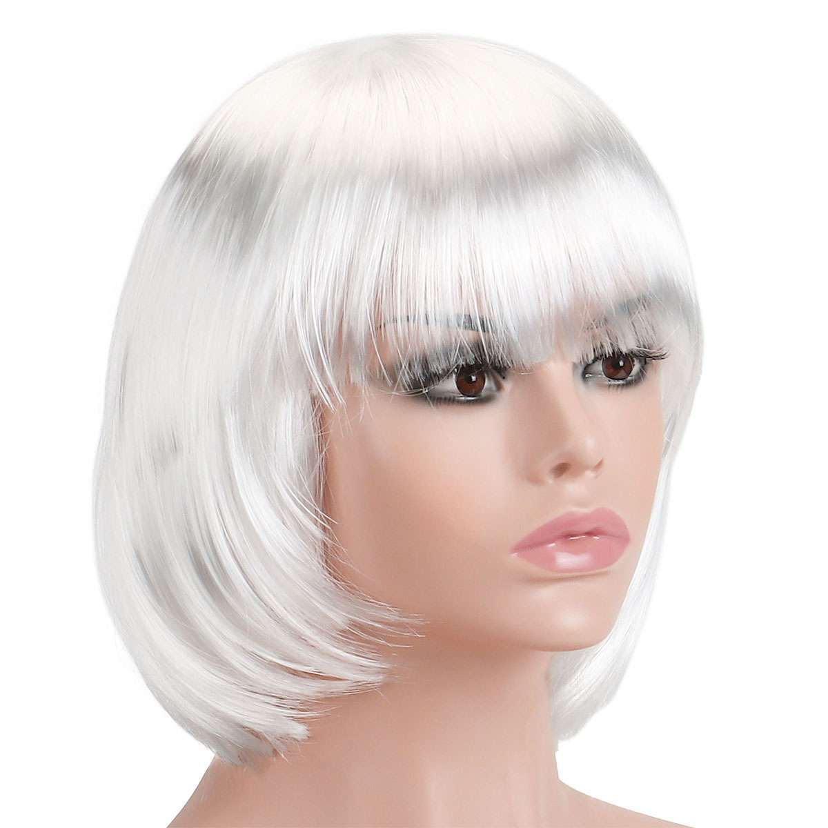 Short Full Wig Multiple Colors Cosplay Costume Anime Halloween Party Hair