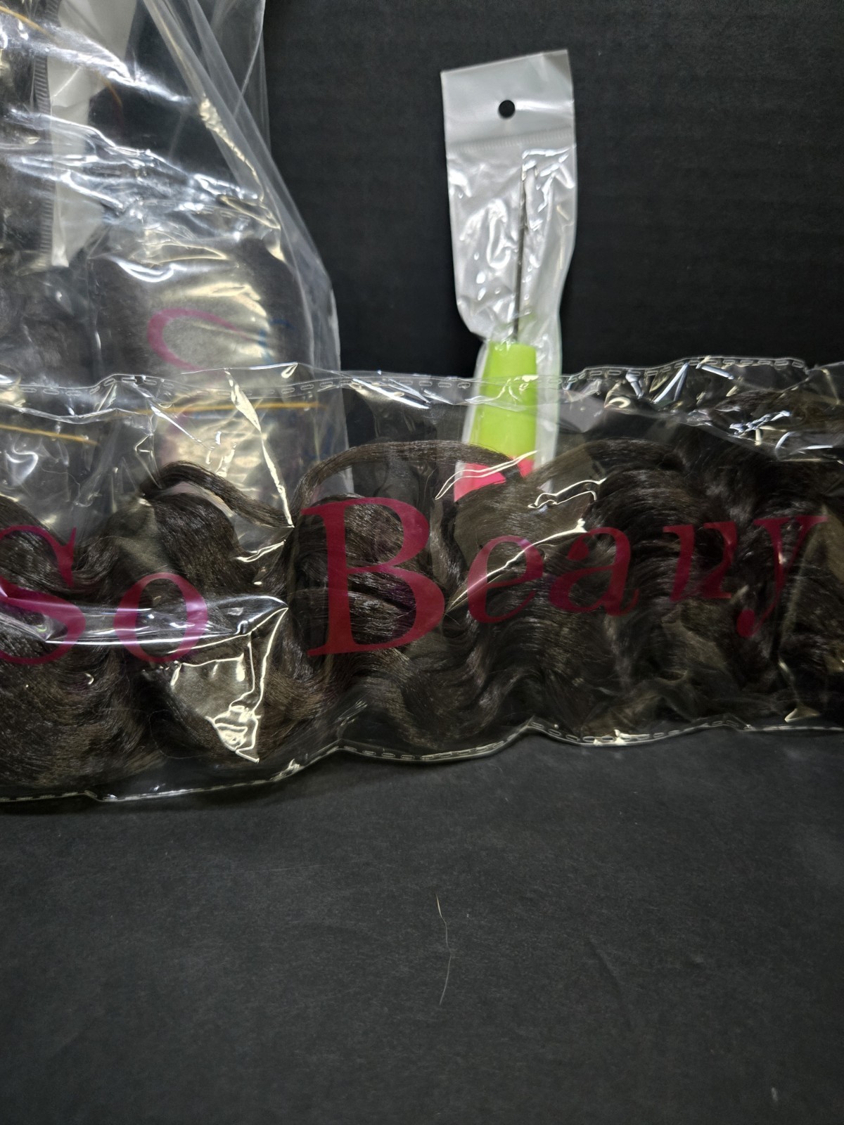 Dark Brown Ocean Wave Crochet Hair 28 In