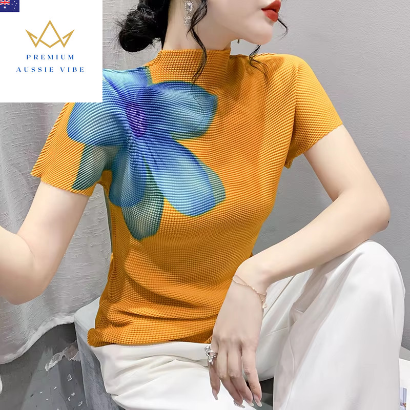 2023 New Summer European Clothes High Quality T-Shirt Women Fashion Design Sexy