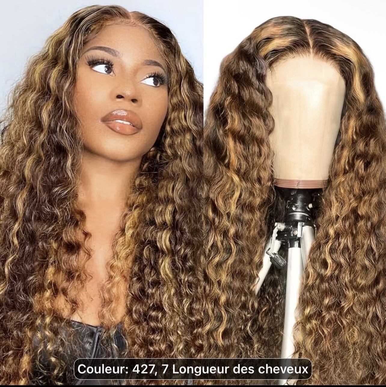 100% Human Hair 26inch Deep Wave 13×4 HD Transparent Lace 200% Density