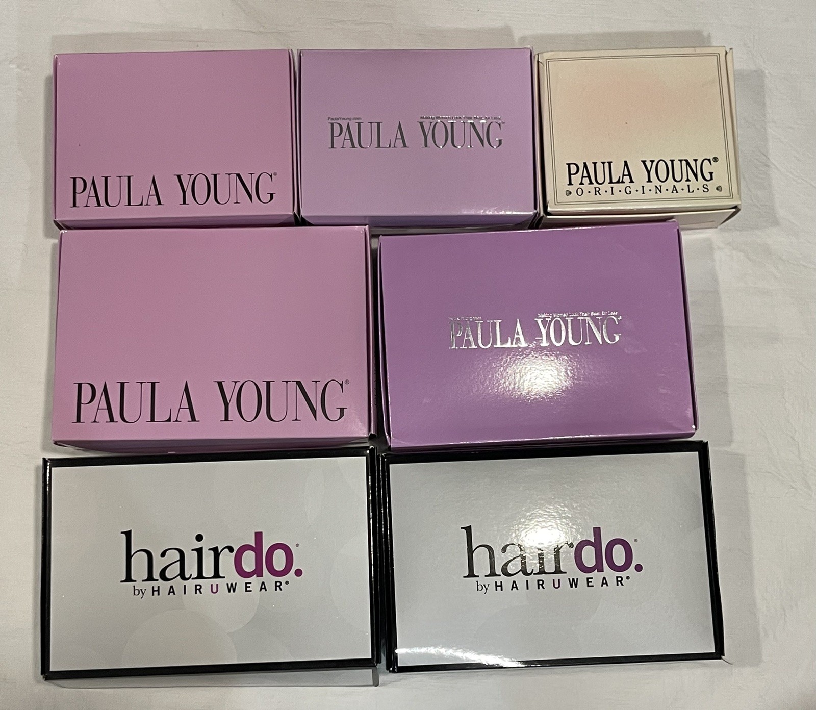 Lot of Paul Young and Hairdo Hair U Wear Wigs Short Cut