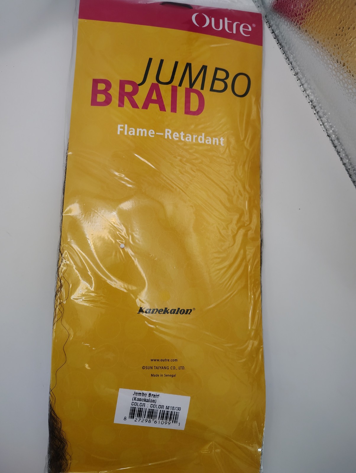 Outre Kanekalon Jumbo Braid M1B/30 Bundle Of 2 Braiding Hair