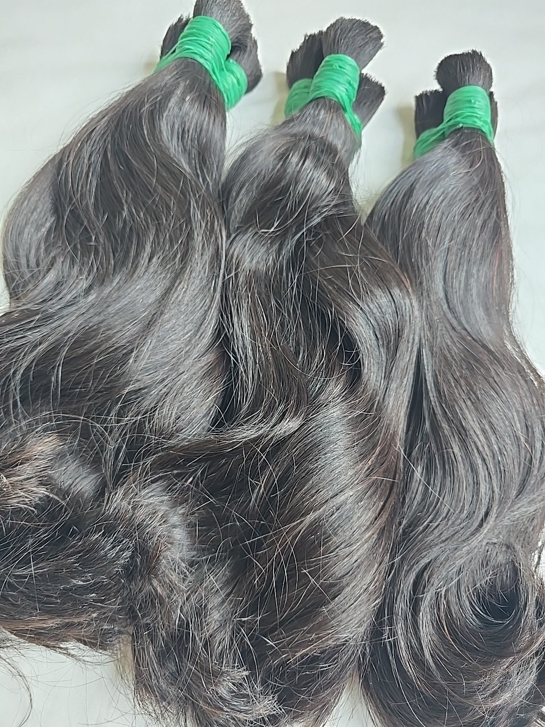100% RAW | 18” | Unwefted (Bulk) | EXTRA Full | Double-Drawn Hair