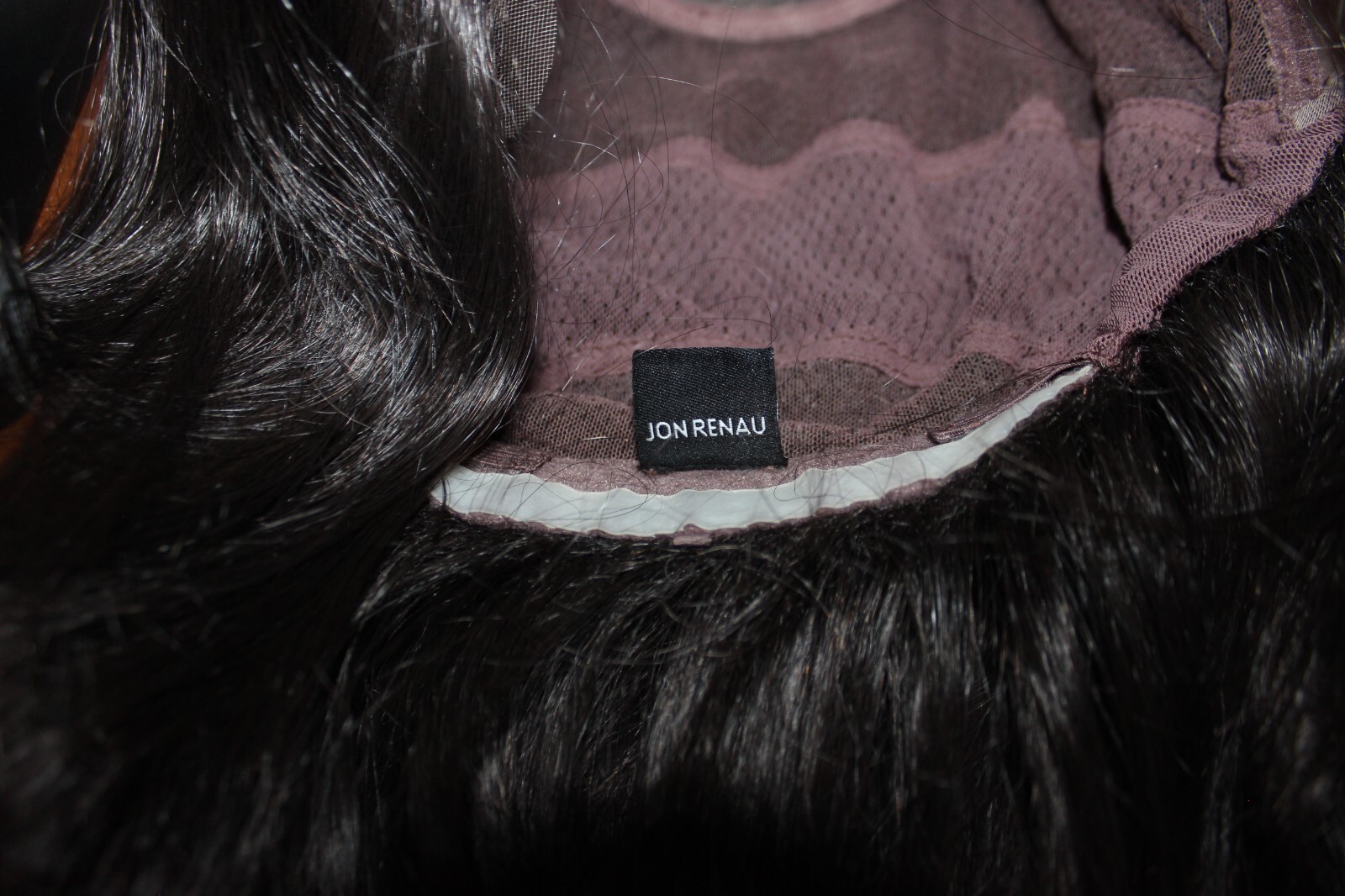 jon renau cameron lite lace front hand tied wig in dark brown color 4