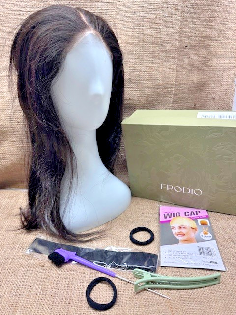 Frodio 5×5 Closure women’s Straight Long Wig-Brown *New