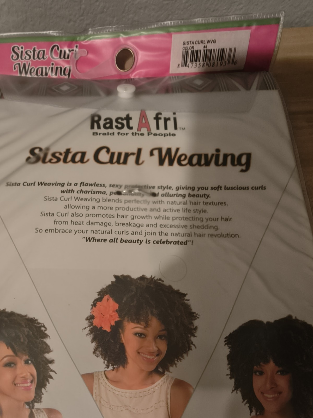 RastAfri Sista Curl Weaving Hair Extension Curly Synthetic Flame Retardant 4