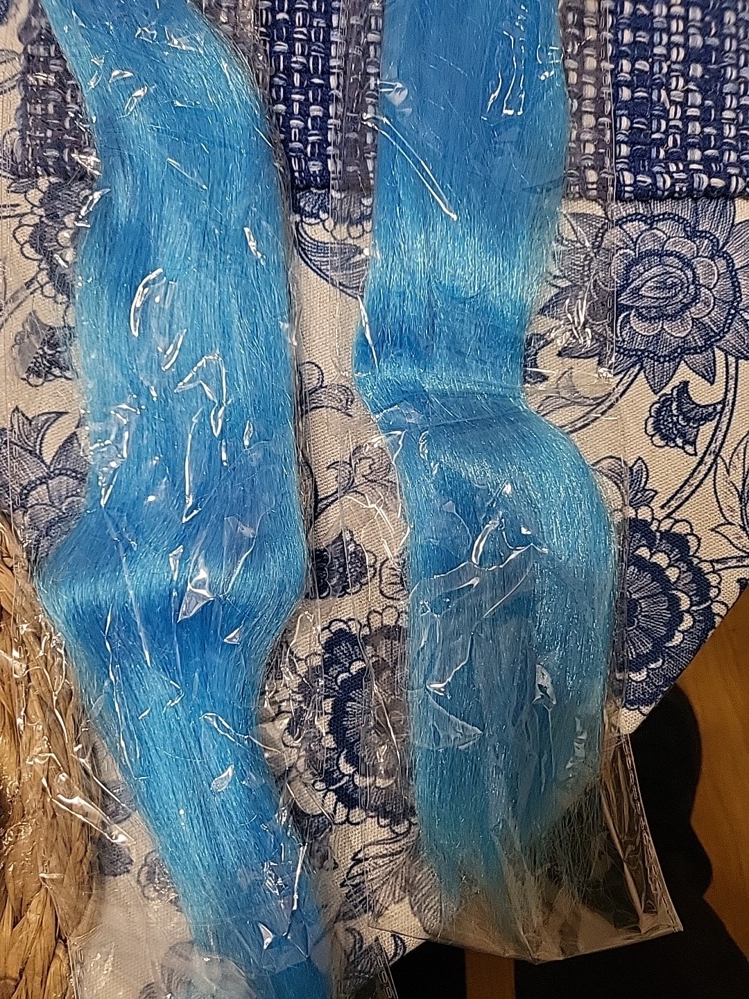Braiding Hair Extension Sky Blue 2 Pack