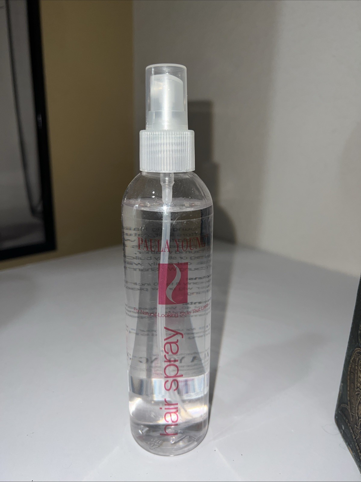 PAULA YOUNG Wig or Hair Piece Spray light natural looking hold 8 fl oz
