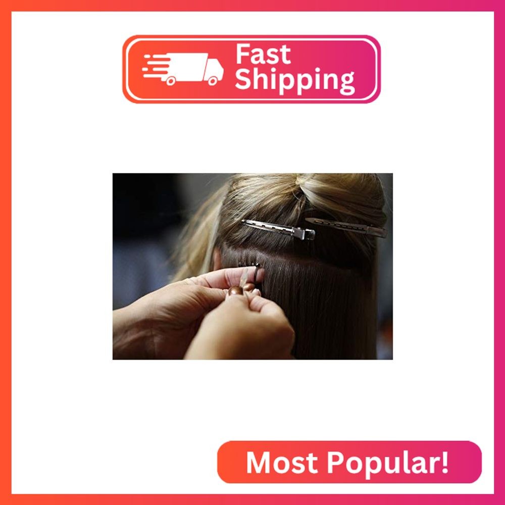 Prolinks- 500 pcs Premium Silicone Lined Copper Micro Rings Beads Tubes For I-Ti