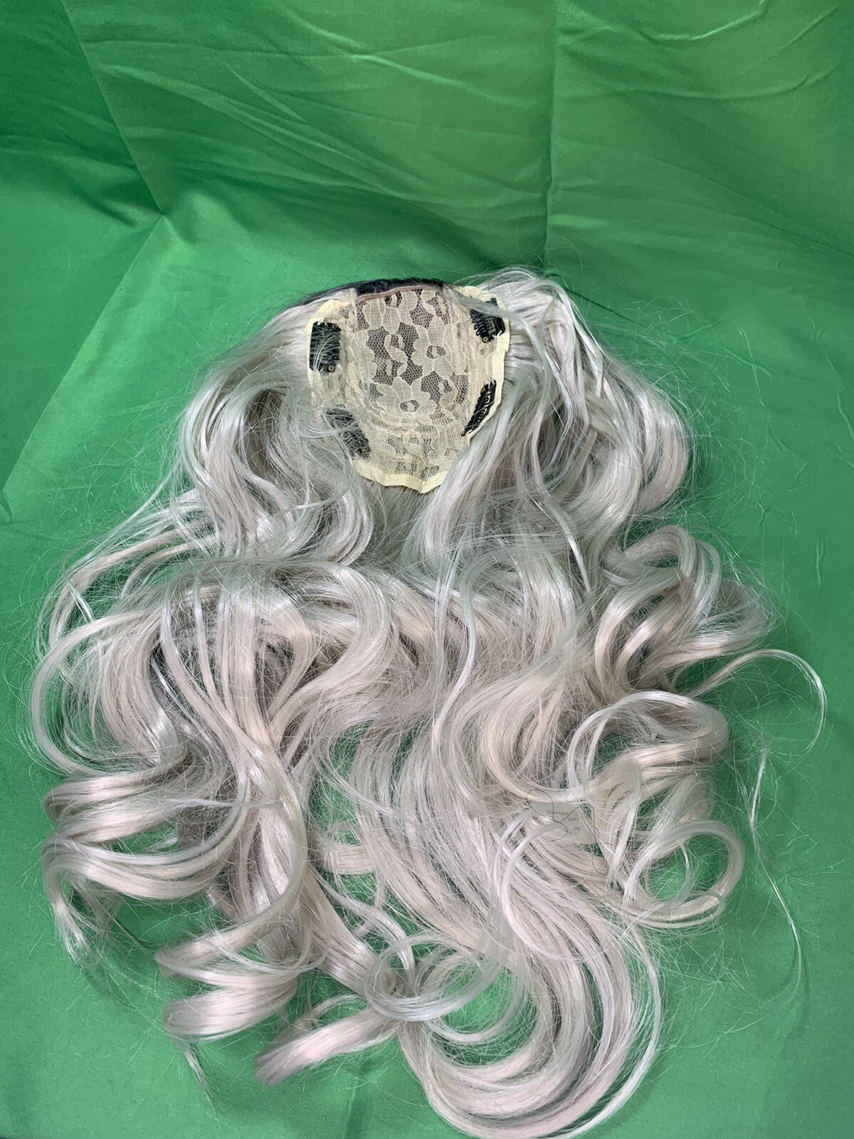 WIG Sexy Wig Mixed Black And Blonde Soft Silky Daily Wear With Clip Cosplay Hair
