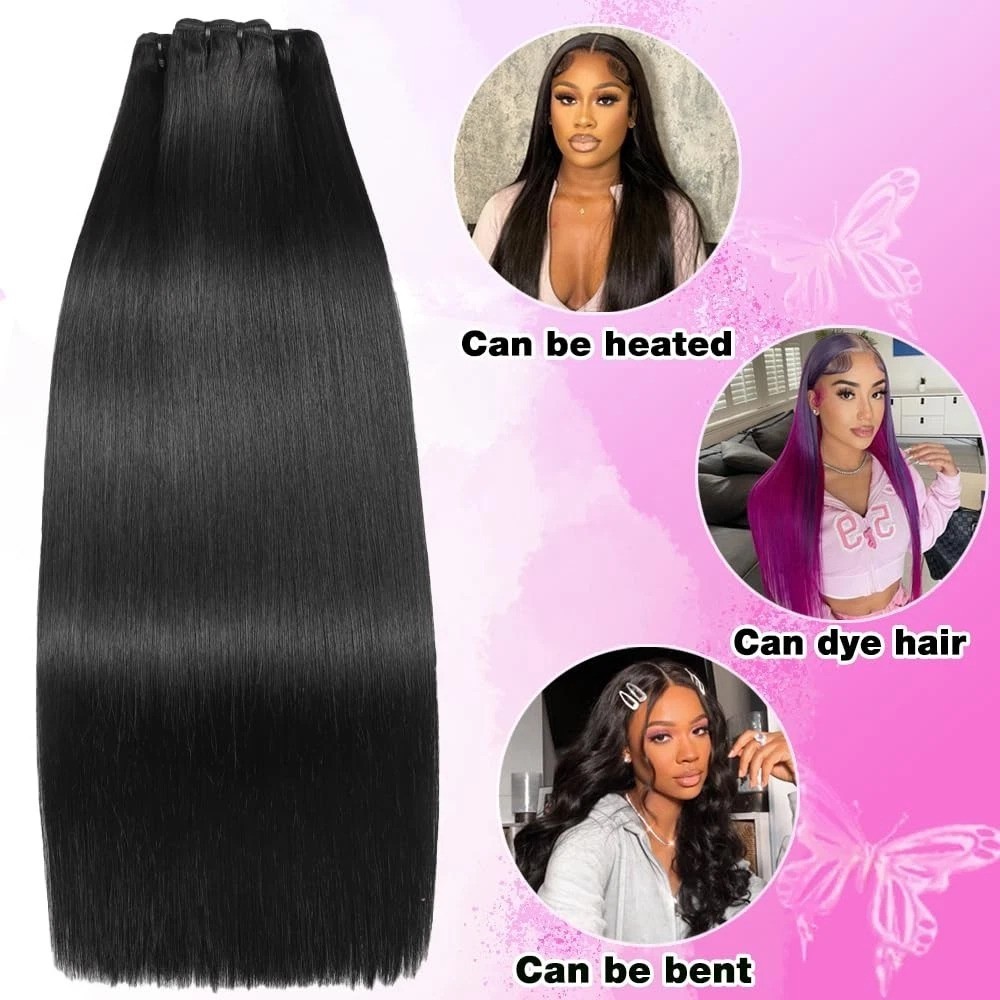 Silky Soft 12A Unprocessed Brazilian Hair Bundles – Versatile Lengths 20-24 Inch
