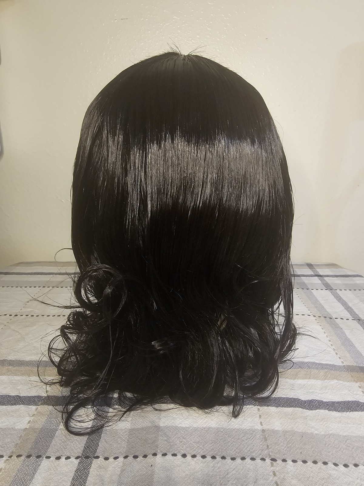 Bob Indonesia 100%HumanHair Wig Full Machine made No Lace