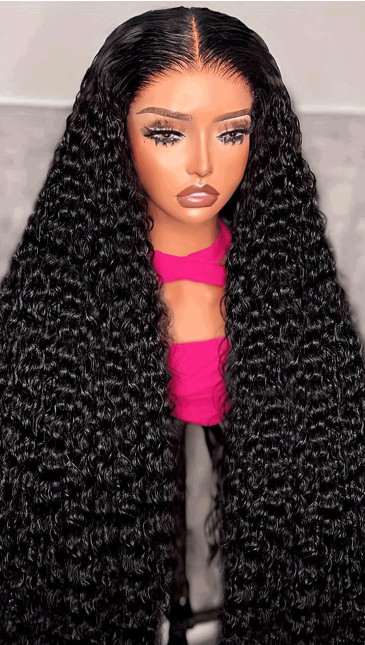 30 Inch Deep Wave 13 X 6 Free Part HD Lace Wig 200% Density w/Free Gifts
