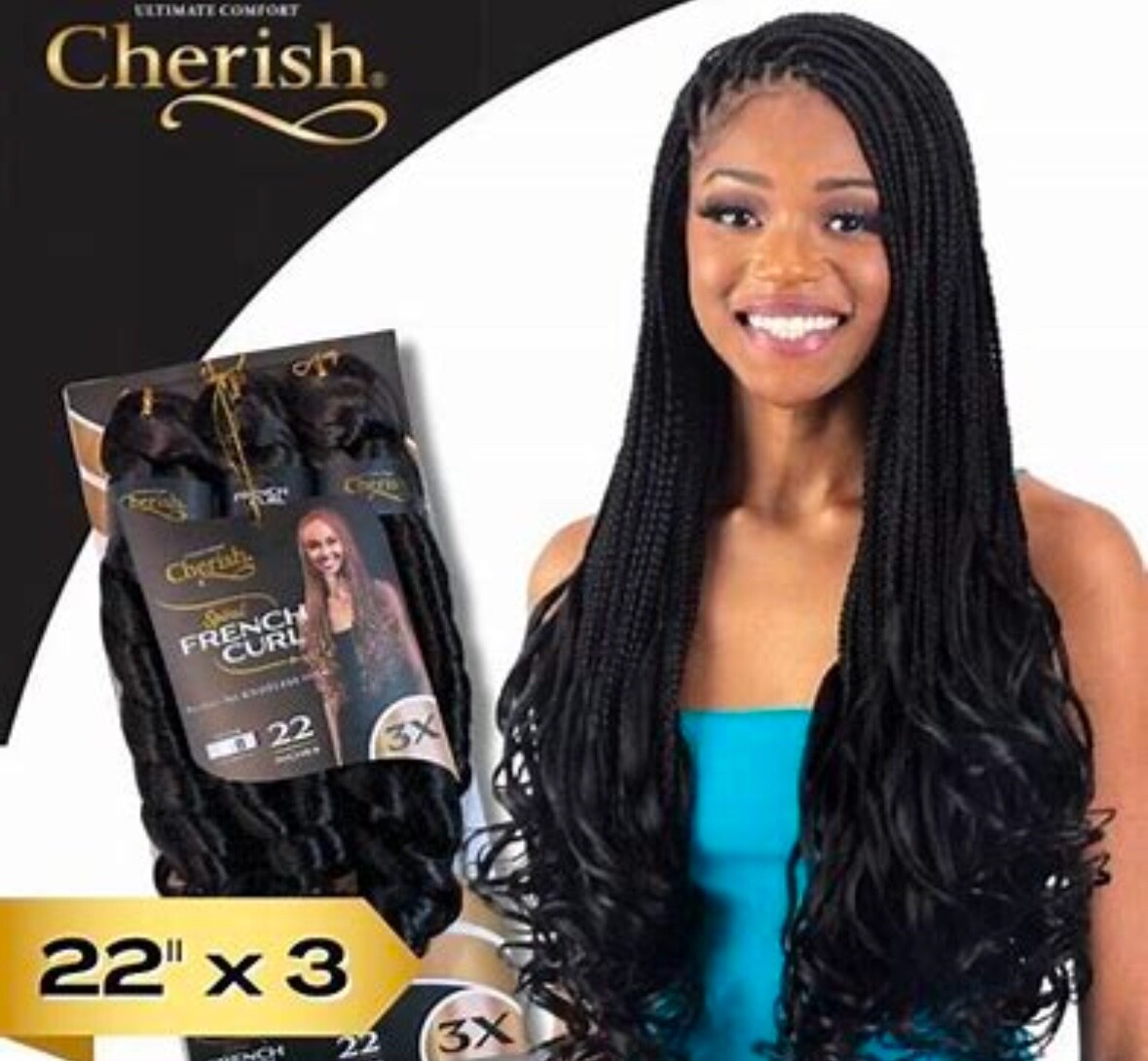 #TCOPPER, 22”, Spiral French Curl, Cherish