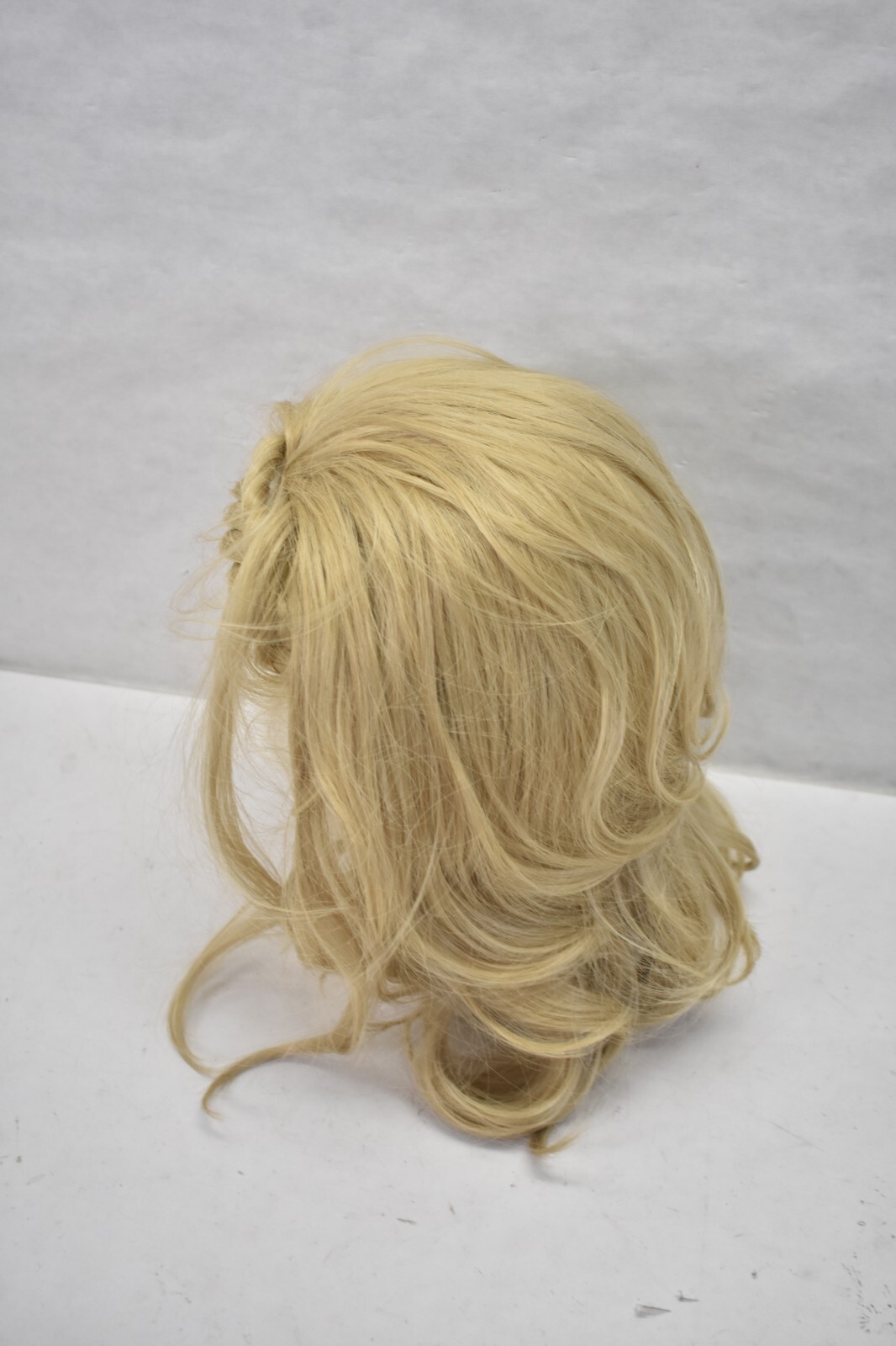 Locks & Mane Demi Wig Blonde Hair Headband Clip In w Headband Accessory Care