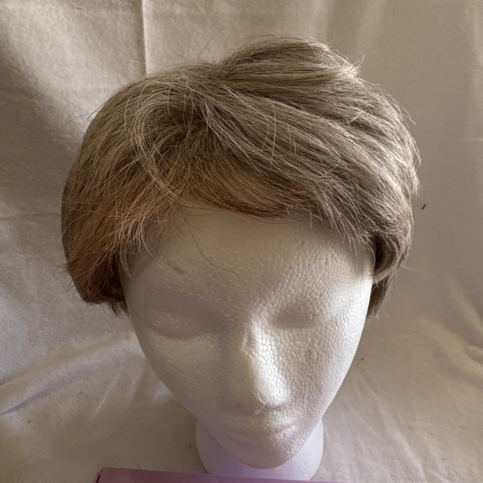 Paula Young Wig A209456P CELEBRITY 56 P Silver 90% Gray 10% Brown/Black NIB