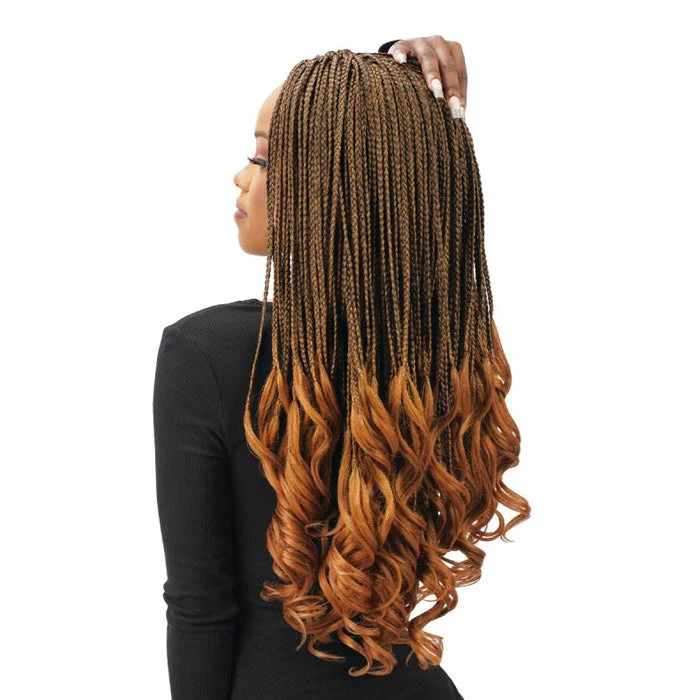 Zury Sis Crochet Braids 100% HAND MADE – FRENCH CURL BRAID 6X