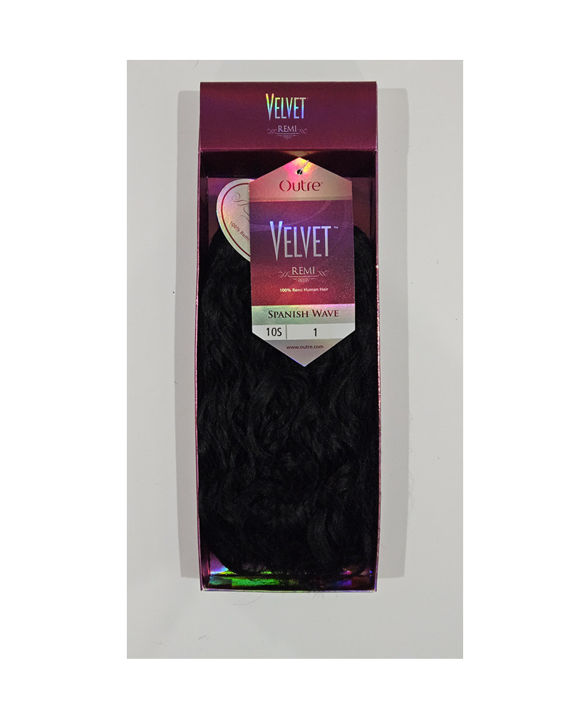 Outre Velvet Remi 10″ 100% Human Hair Spanish 10S 1