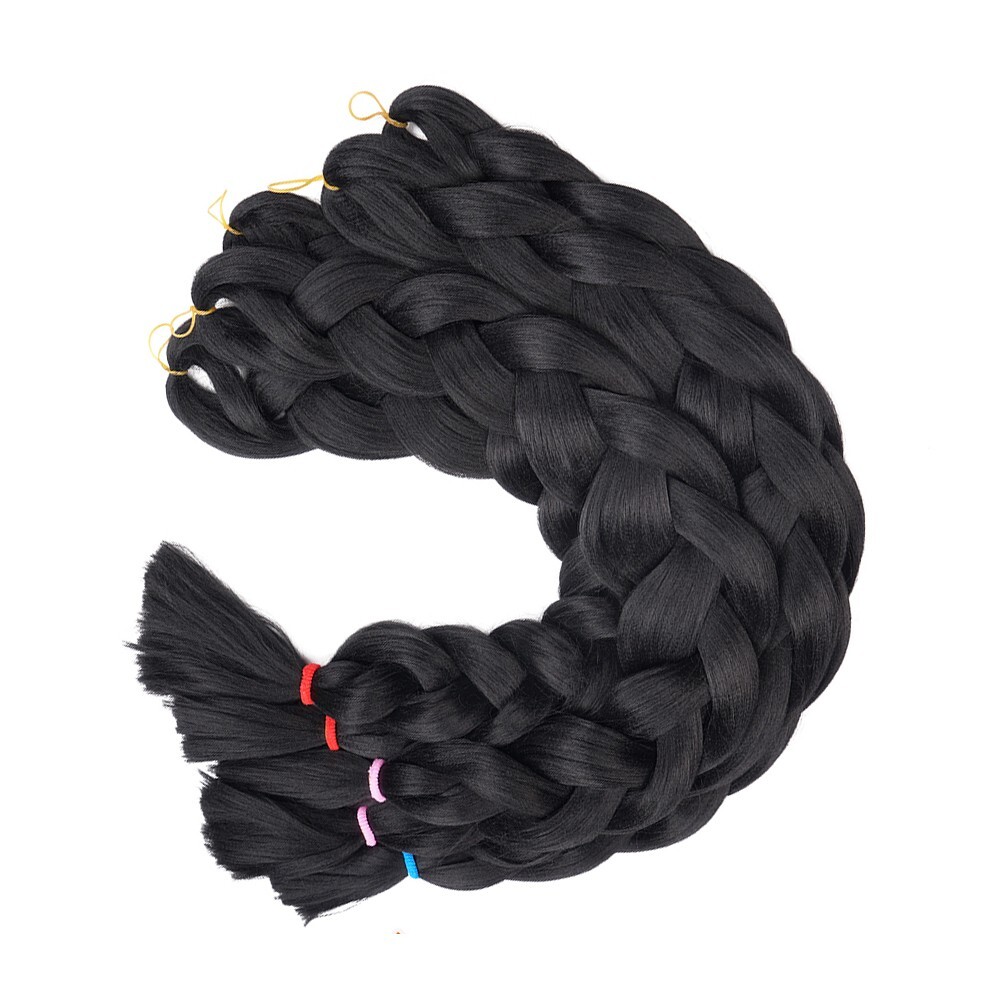 82″ Kanekalon Long Straight Synthetic Hair Braid Afro African Twist Jumbo Braids