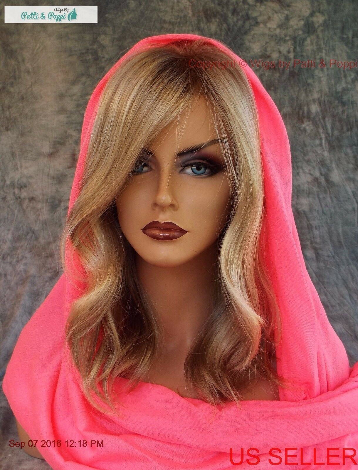 OCEAN | Front Lace Estetica Wig | CLR RH1488M | ULTIMATE BEACHY WAVES OPEN BOX