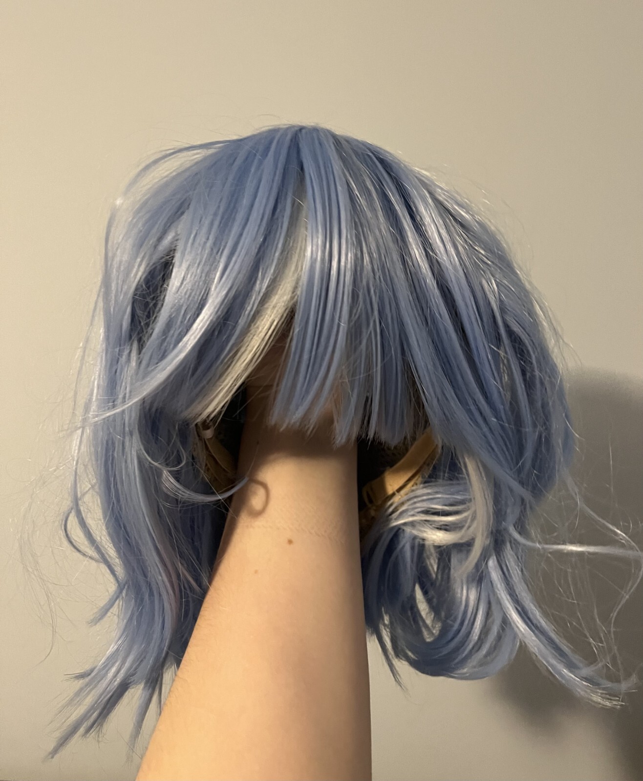 Re:Zero Rem wig; Anime Cosplay Wig; Suitable For Young or Older Rem Cosplay