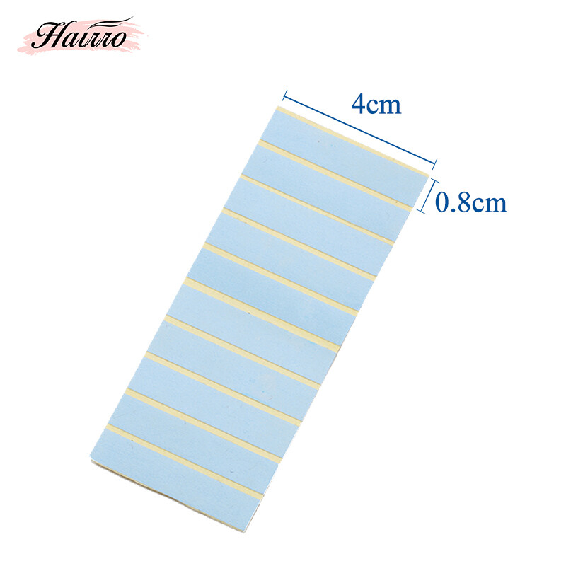 10-500pcs Replacement Double Sided Tapes Tabs for Tape in Human Hair Extensions